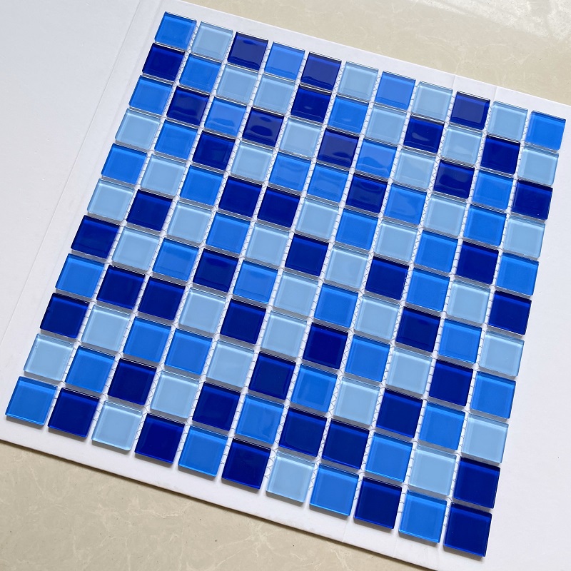 Gạch Mosaic thủy tinh 25x25mm MH 2518 (MS25010) (2506)